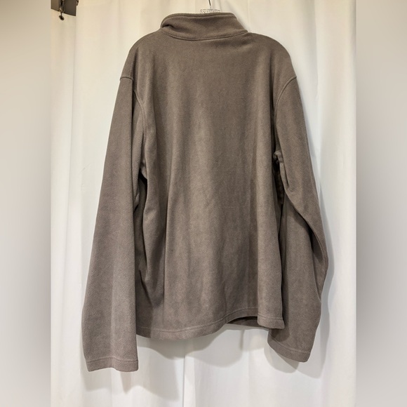 Disneyland Grey Fuzzy Zip Up Jacket - Picture 6 of 7